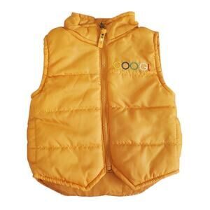 Coogi Kids Puffer Vest Australia Boys Full Zip Winter Vest Pockets 3/6 months